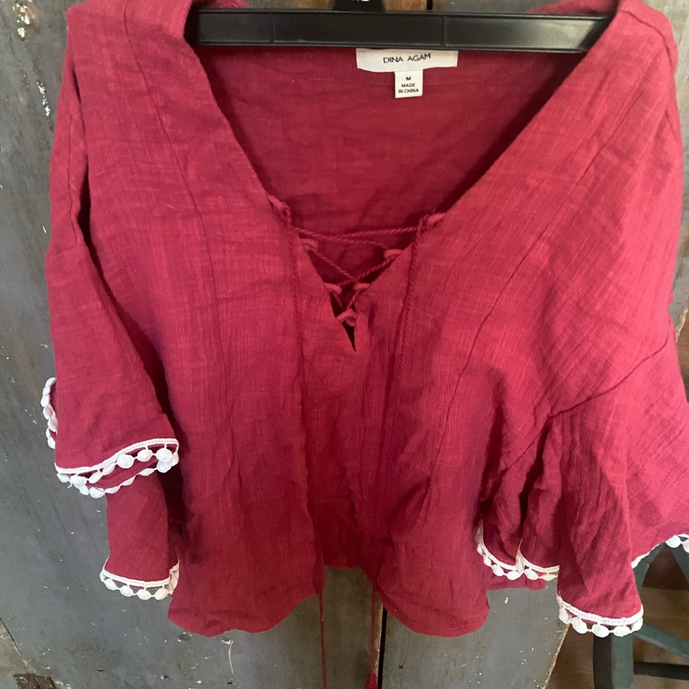 Anthropologie Dina Agam blouse